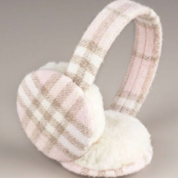 Burberry vintage cashmere nova check earmuffs - Picture 2 of 11
